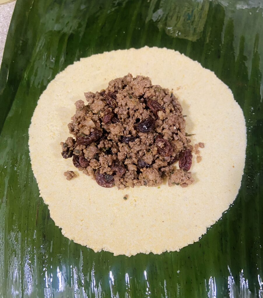 Trinidad beef pastelle